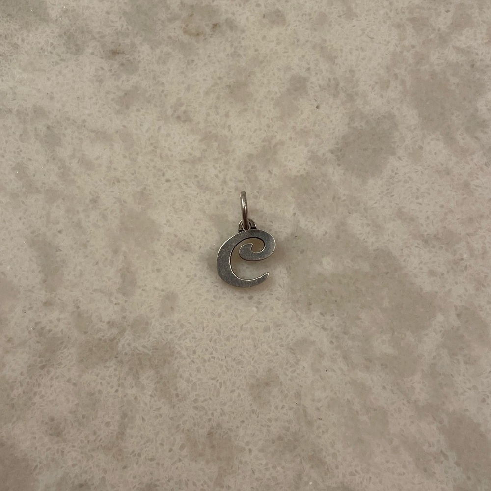 james avery letter C charm